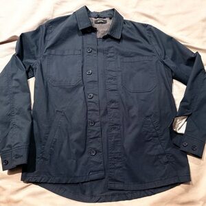 Men's Classic Navy Shirt Jacket